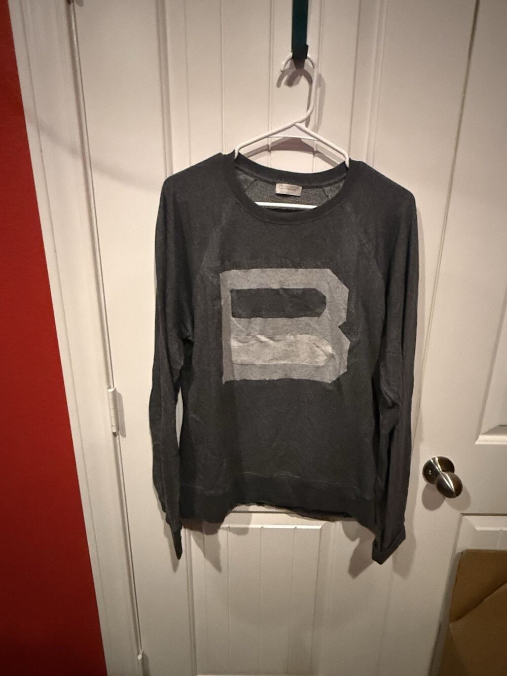 Balenciaga "B Logo" long-sleeve T-shirt Size Large Men’s